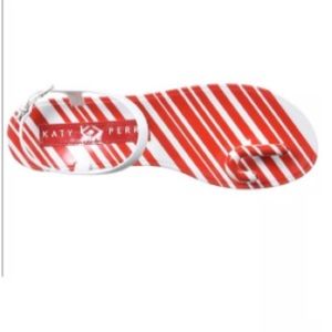 KATY PERRY CANDY CANE SCENTED JELLY SANDAL SIZE 8